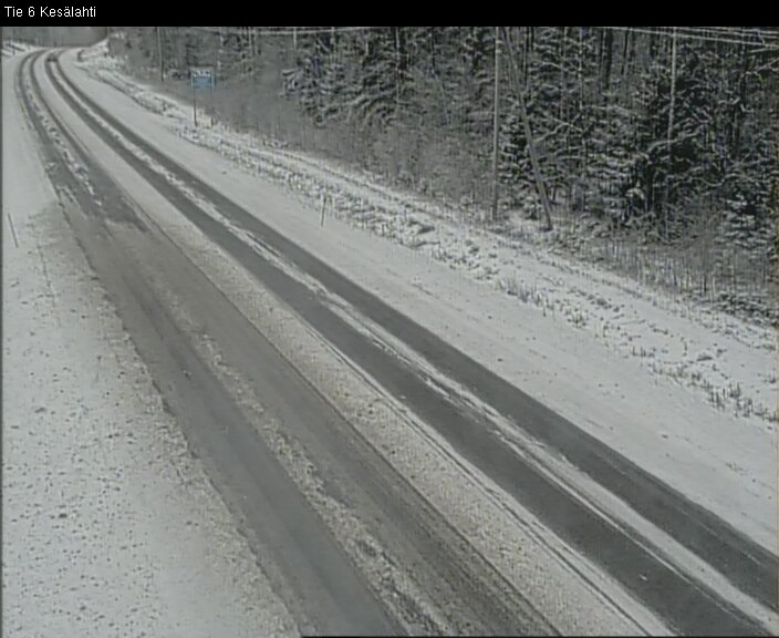Kelikamerat Kuva Tie 6 Kitee, Kesälahti, Kitee, Pohjois-Karjala