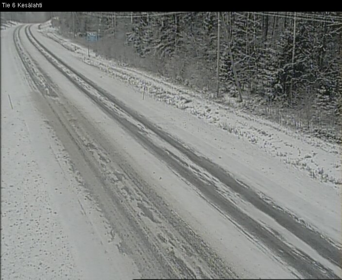 Kelikamerat Kuva Tie 6 Kitee, Kesälahti, Kitee, Pohjois-Karjala