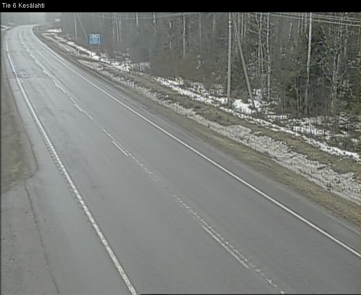 Kelikamerat Kuva Tie 6 Kitee, Kesälahti, Kitee, Pohjois-Karjala