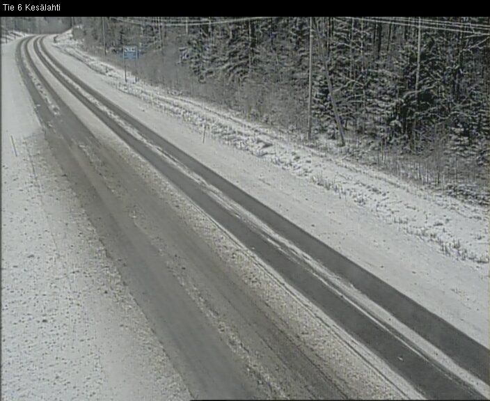 Kelikamerat Kuva Tie 6 Kitee, Kesälahti, Kitee, Pohjois-Karjala