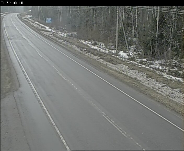 Kelikamerat Kuva Tie 6 Kitee, Kesälahti, Kitee, Pohjois-Karjala