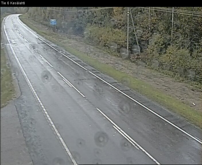Weather Camera Image Road 6 Kitee, Kesälahti, Kitee, Pohjois-Karjala