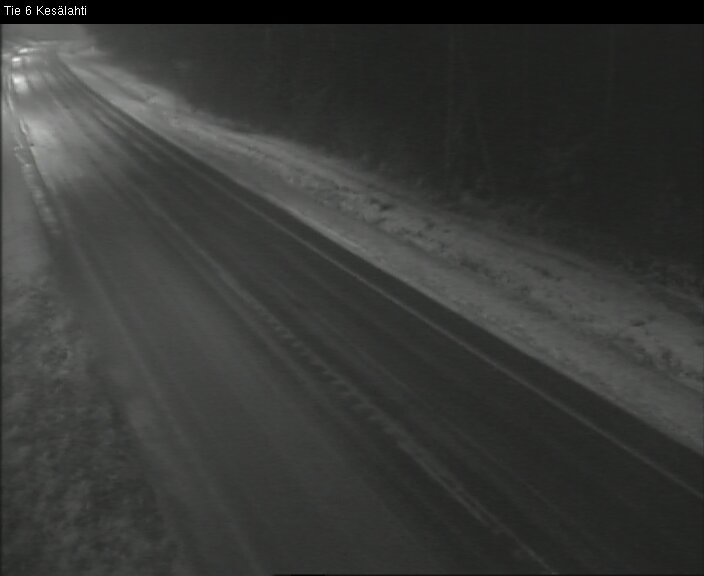 Weather Camera Image Road 6 Kitee, Kesälahti, Kitee, Pohjois-Karjala