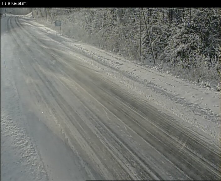 Weather Camera Image Road 6 Kitee, Kesälahti, Kitee, Pohjois-Karjala