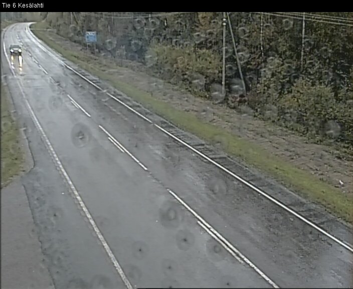 Weather Camera Image Road 6 Kitee, Kesälahti, Kitee, Pohjois-Karjala