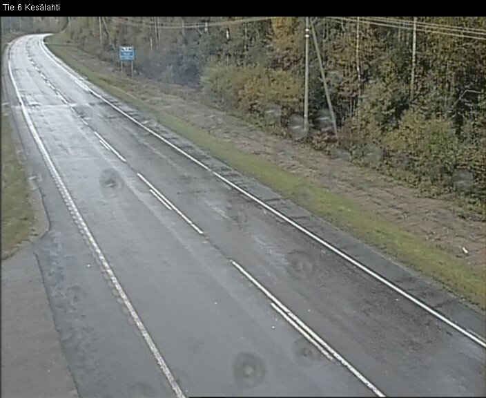 Weather Camera Image Road 6 Kitee, Kesälahti, Kitee, Pohjois-Karjala