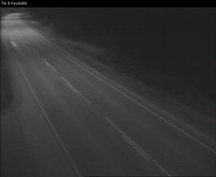 Weather Camera Image Väg 6 Kitee, Kesälax, Kitee, Pohjois-Karjala