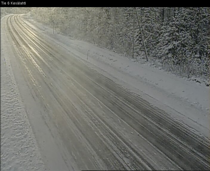 Weather Camera Image Road 6 Kitee, Kesälahti, Kitee, Pohjois-Karjala
