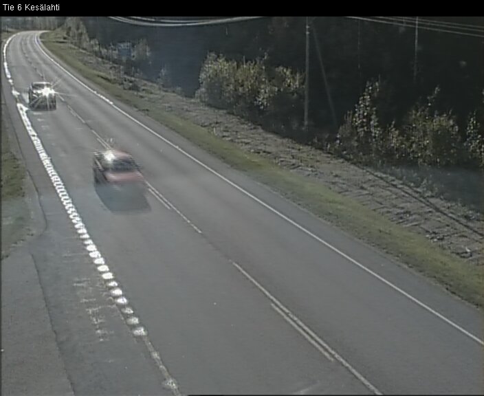 Weather Camera Image Road 6 Kitee, Kesälahti, Kitee, Pohjois-Karjala