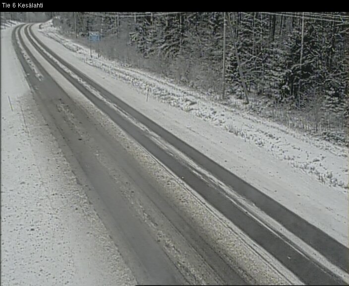 Kelikamerat Kuva Tie 6 Kitee, Kesälahti, Kitee, Pohjois-Karjala