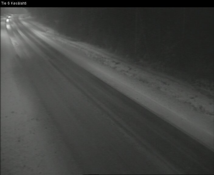 Weather Camera Image Road 6 Kitee, Kesälahti, Kitee, Pohjois-Karjala