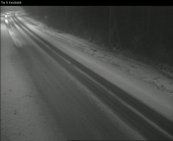 Weather Camera Image Road 6 Kitee, Kesälahti, Kitee, Pohjois-Karjala