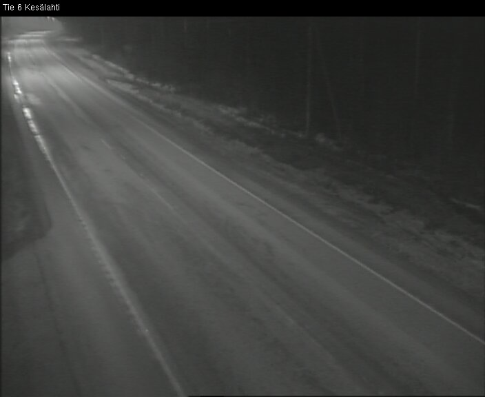 Weather Camera Image Road 6 Kitee, Kesälahti, Kitee, Pohjois-Karjala