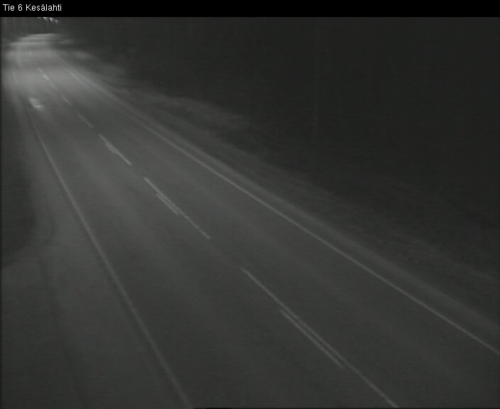 Weather Camera Image Väg 6 Kitee, Kesälax, Kitee, Pohjois-Karjala