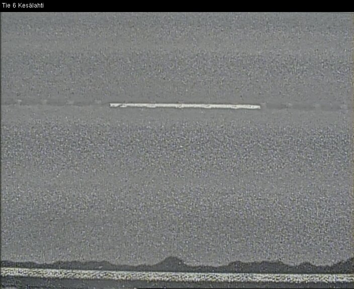 Weather Camera Image Road 6 Kitee, Kesälahti, Kitee, Pohjois-Karjala