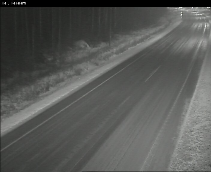 Weather Camera Image Väg 6 Kitee, Kesälax, Kitee, Pohjois-Karjala