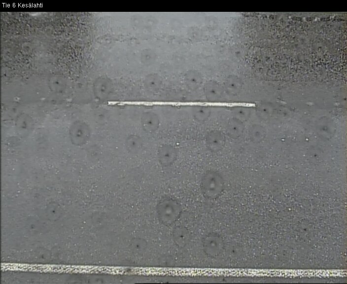 Weather Camera Image Väg 6 Kitee, Kesälax, Kitee, Pohjois-Karjala