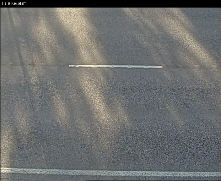 Weather Camera Image Väg 6 Kitee, Kesälax, Kitee, Pohjois-Karjala