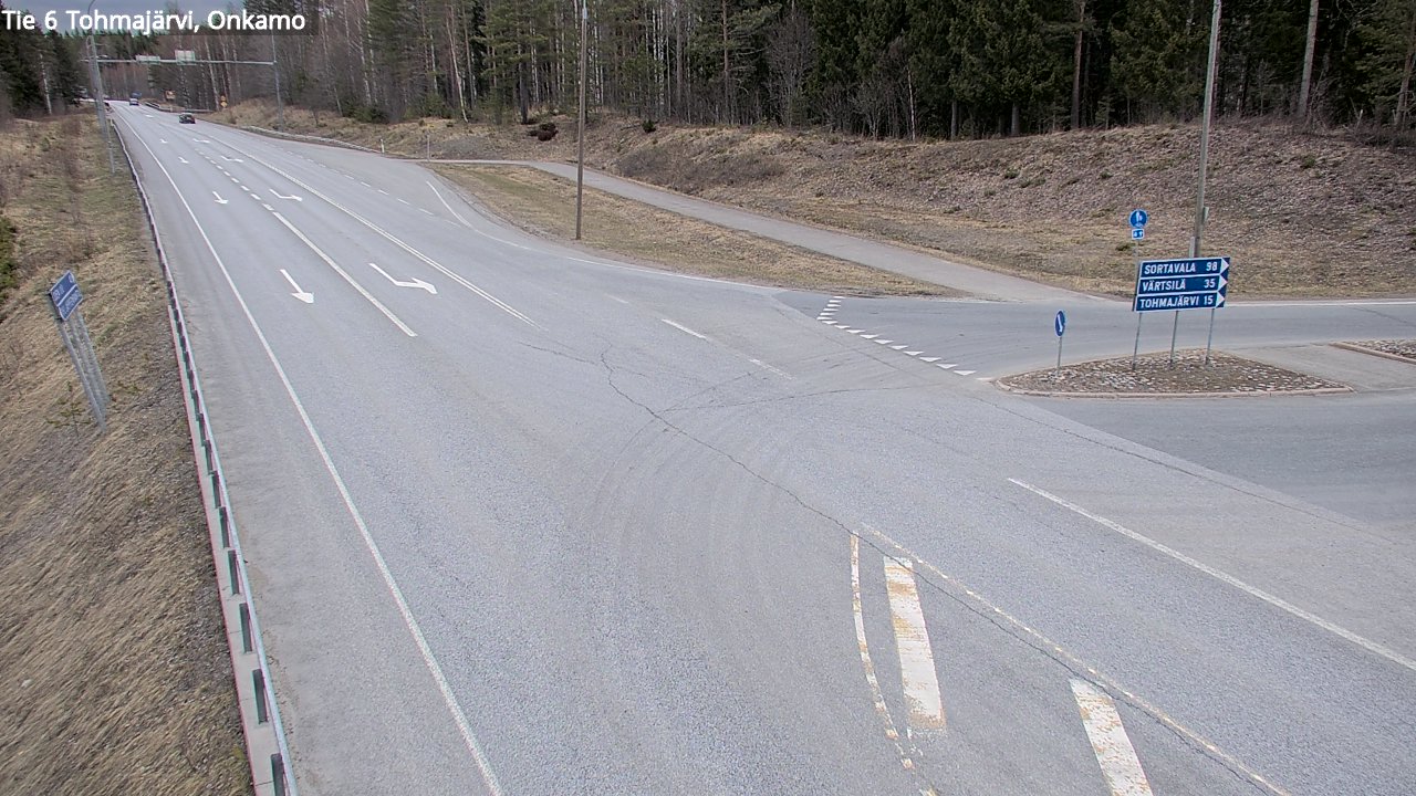 Kelikamerat Kuva Tie 6 Tohmajärvi, Onkamo, Tohmajärvi, Pohjois-Karjala