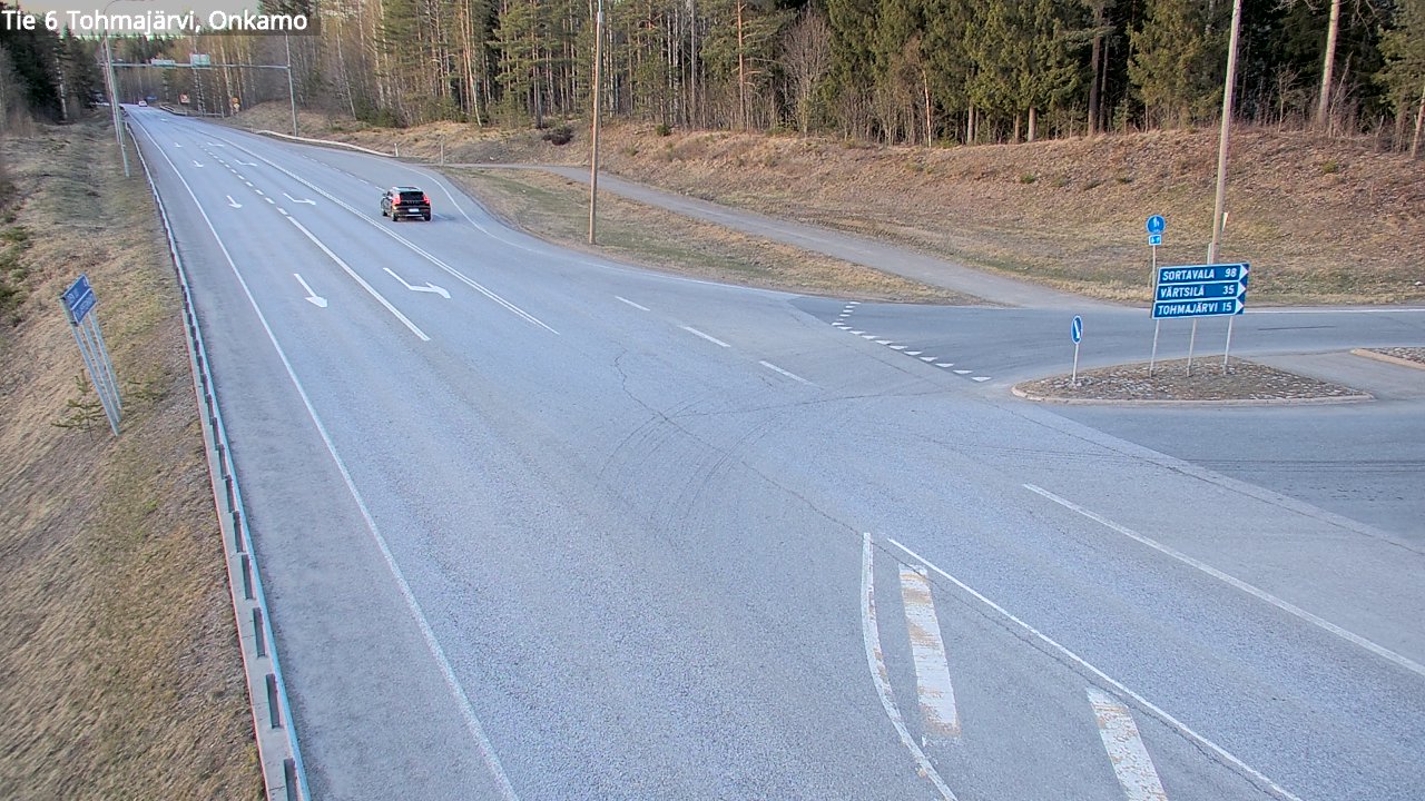 Kelikamerat Kuva Tie 6 Tohmajärvi, Onkamo, Tohmajärvi, Pohjois-Karjala