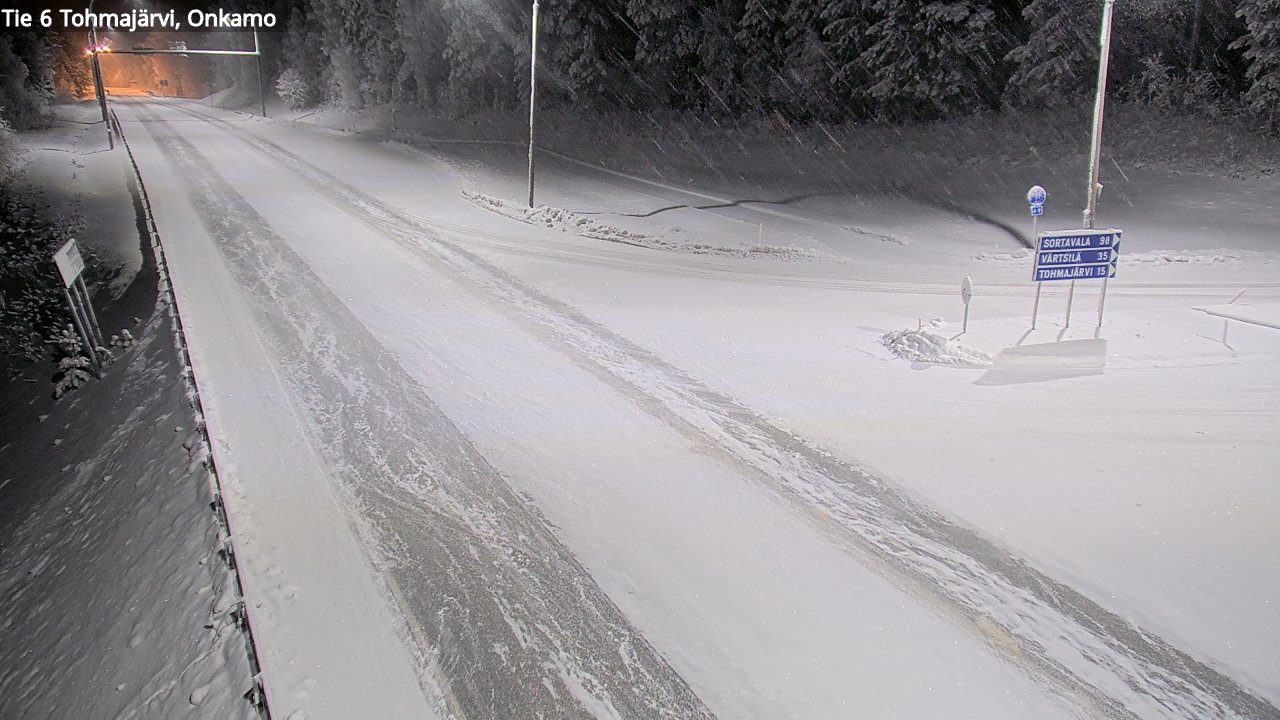Kelikamerat Kuva Tie 6 Tohmajärvi, Onkamo, Tohmajärvi, Pohjois-Karjala