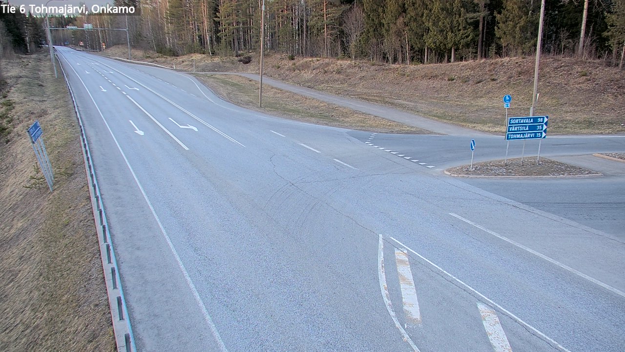 Kelikamerat Kuva Tie 6 Tohmajärvi, Onkamo, Tohmajärvi, Pohjois-Karjala