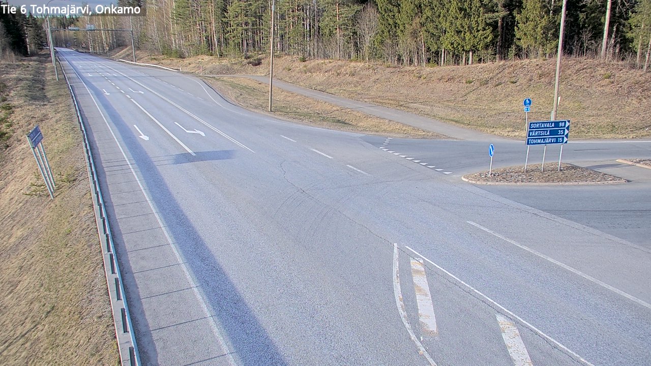 Kelikamerat Kuva Tie 6 Tohmajärvi, Onkamo, Tohmajärvi, Pohjois-Karjala