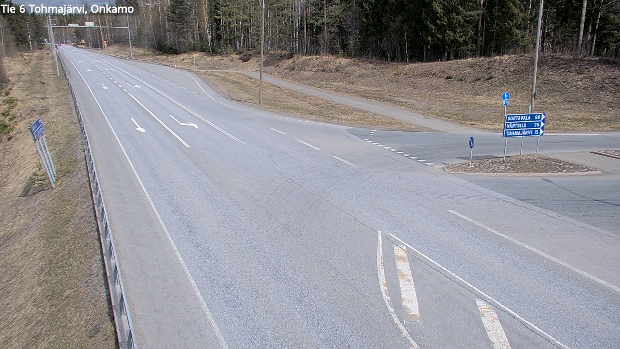 Kelikamerat Kuva Tie 6 Tohmajärvi, Onkamo, Tohmajärvi, Pohjois-Karjala