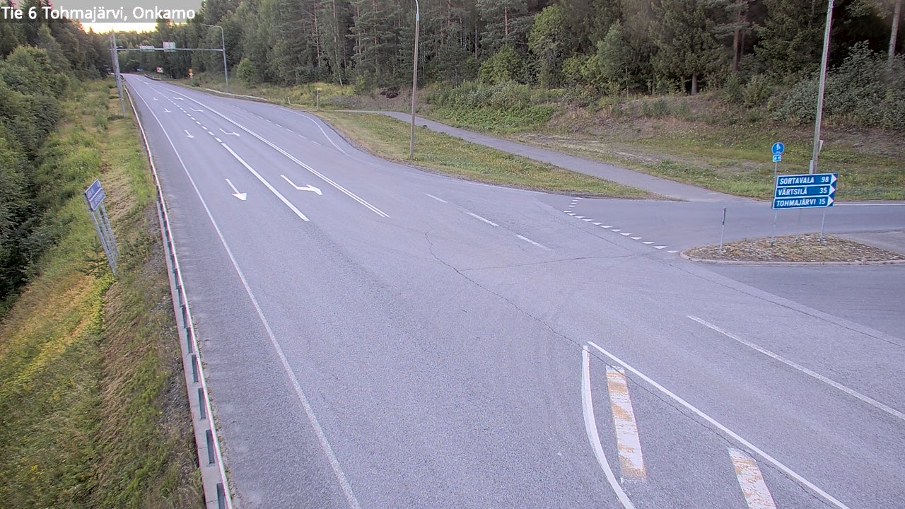 Kelikamerat Kuva Tie 6 Tohmajärvi, Onkamo, Tohmajärvi, Pohjois-Karjala