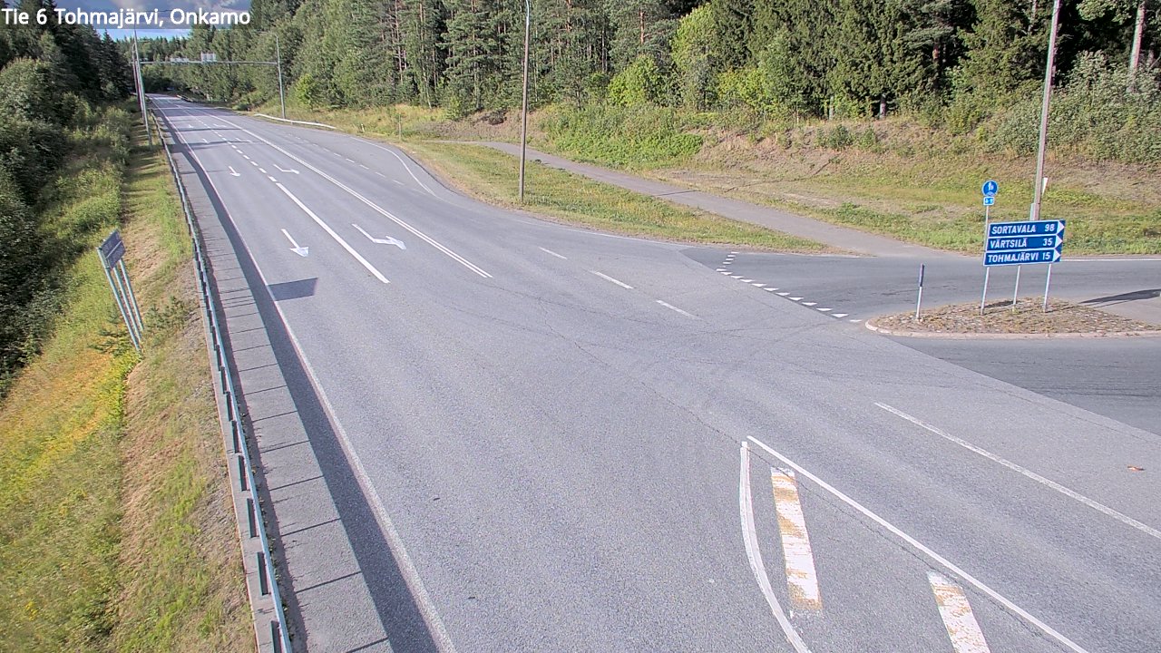 Kelikamerat Kuva Tie 6 Tohmajärvi, Onkamo, Tohmajärvi, Pohjois-Karjala