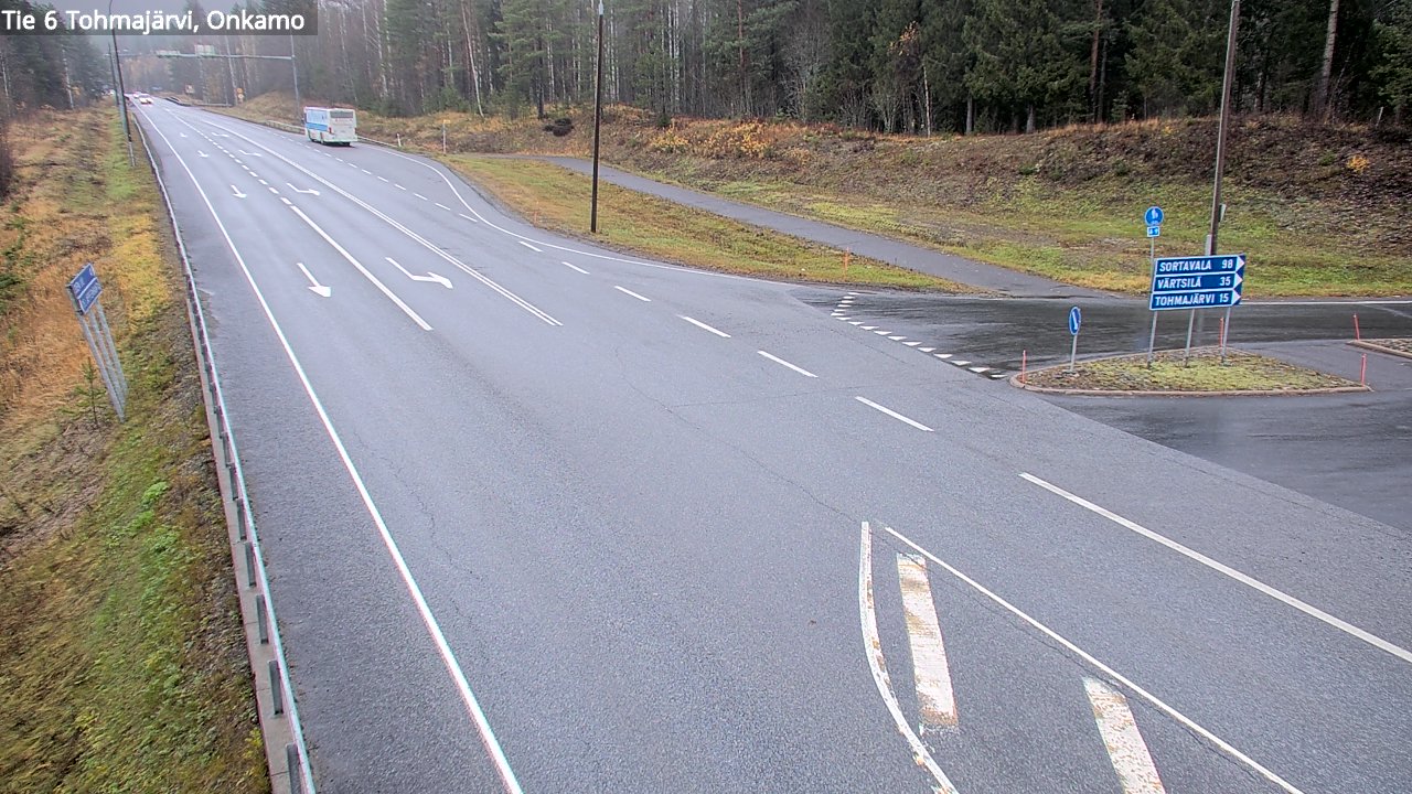 Kelikamerat Kuva Tie 6 Tohmajärvi, Onkamo, Tohmajärvi, Pohjois-Karjala