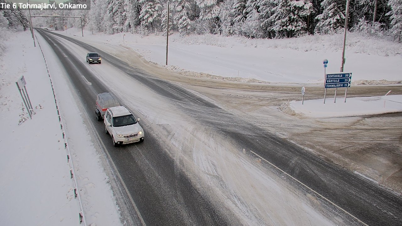 Kelikamerat Kuva Tie 6 Tohmajärvi, Onkamo, Tohmajärvi, Pohjois-Karjala