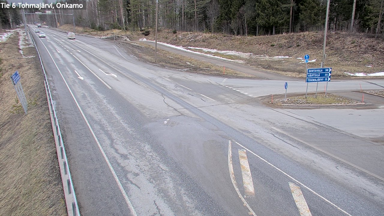 Kelikamerat Kuva Tie 6 Tohmajärvi, Onkamo, Tohmajärvi, Pohjois-Karjala