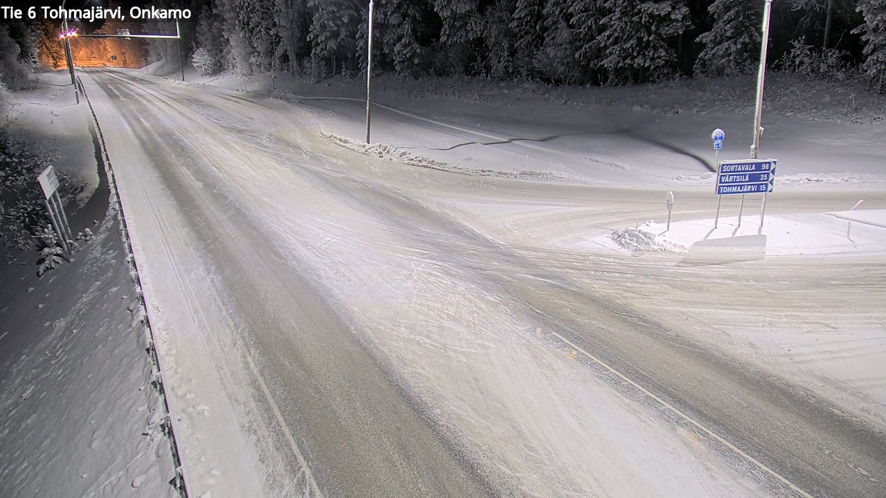 Kelikamerat Kuva Tie 6 Tohmajärvi, Onkamo, Tohmajärvi, Pohjois-Karjala