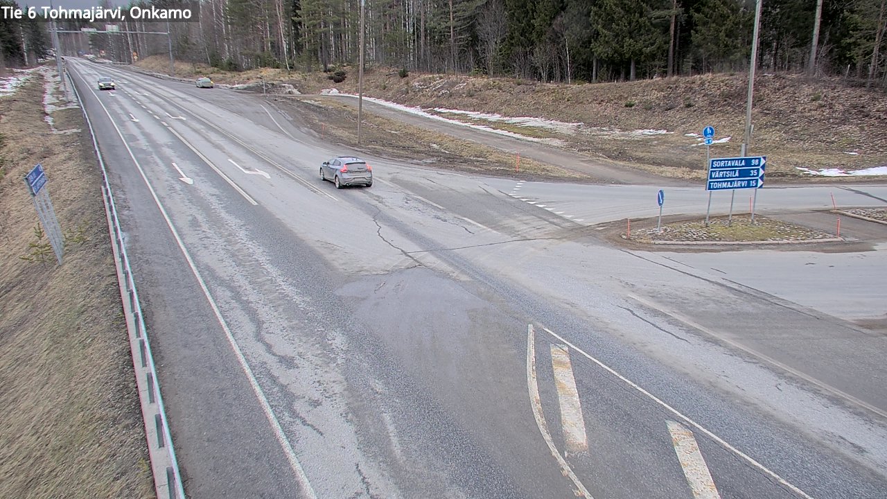 Kelikamerat Kuva Tie 6 Tohmajärvi, Onkamo, Tohmajärvi, Pohjois-Karjala