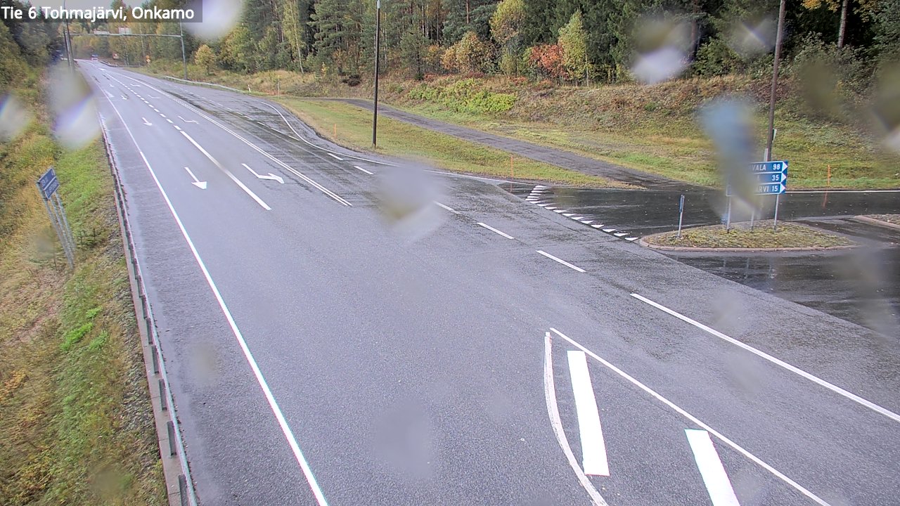 Weather Camera Image Road 6 Tohmajärvi, Onkamo, Tohmajärvi, Pohjois-Karjala