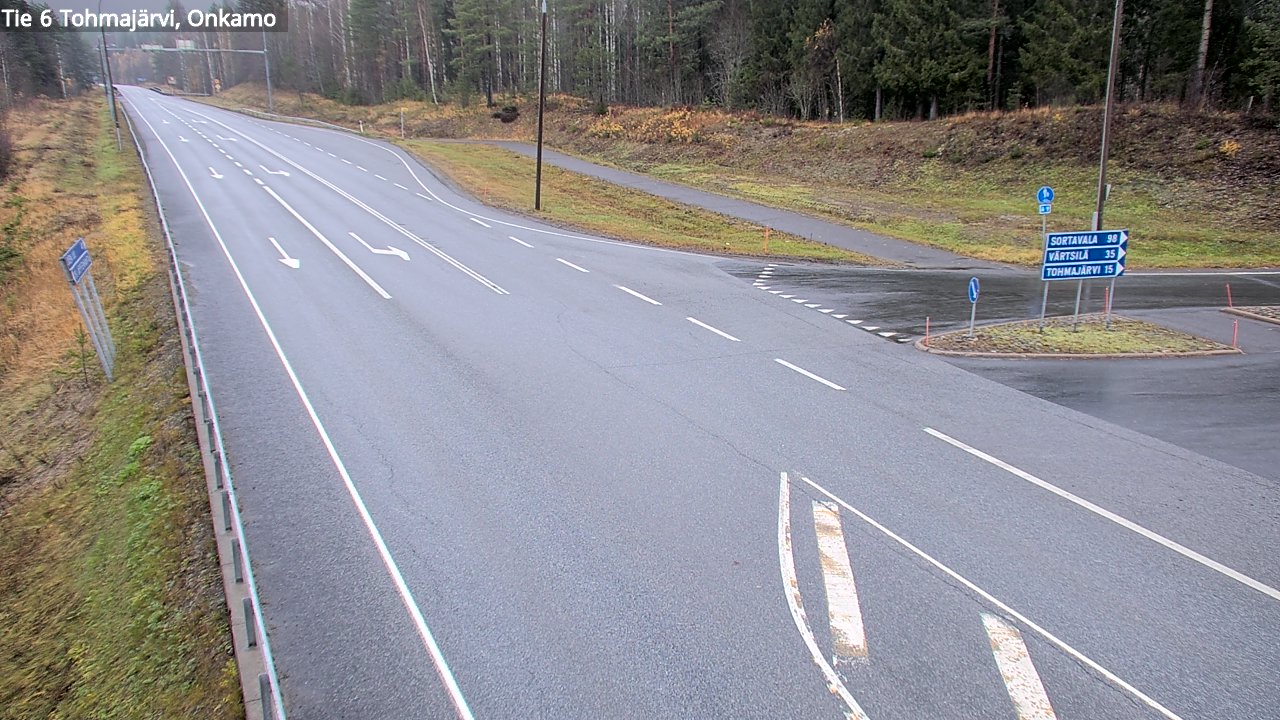 Kelikamerat Kuva Tie 6 Tohmajärvi, Onkamo, Tohmajärvi, Pohjois-Karjala
