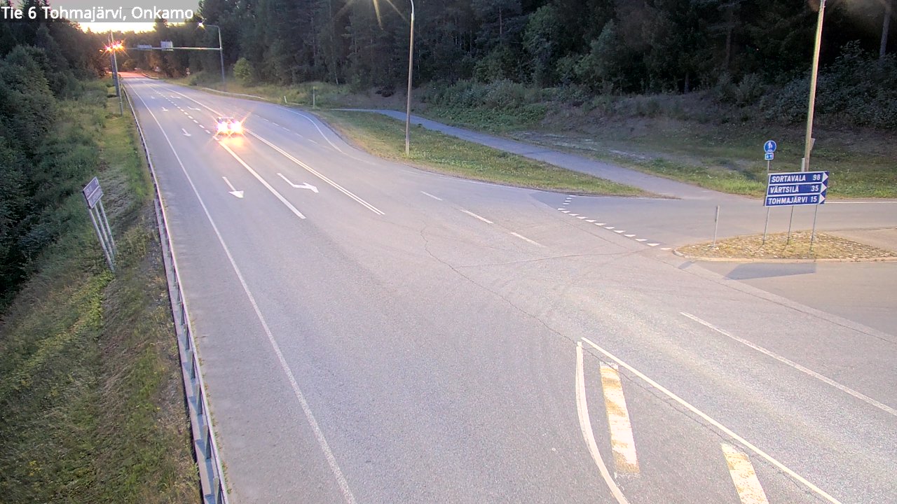 Kelikamerat Kuva Tie 6 Tohmajärvi, Onkamo, Tohmajärvi, Pohjois-Karjala