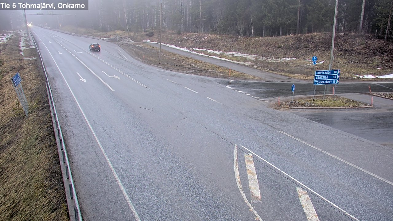 Kelikamerat Kuva Tie 6 Tohmajärvi, Onkamo, Tohmajärvi, Pohjois-Karjala