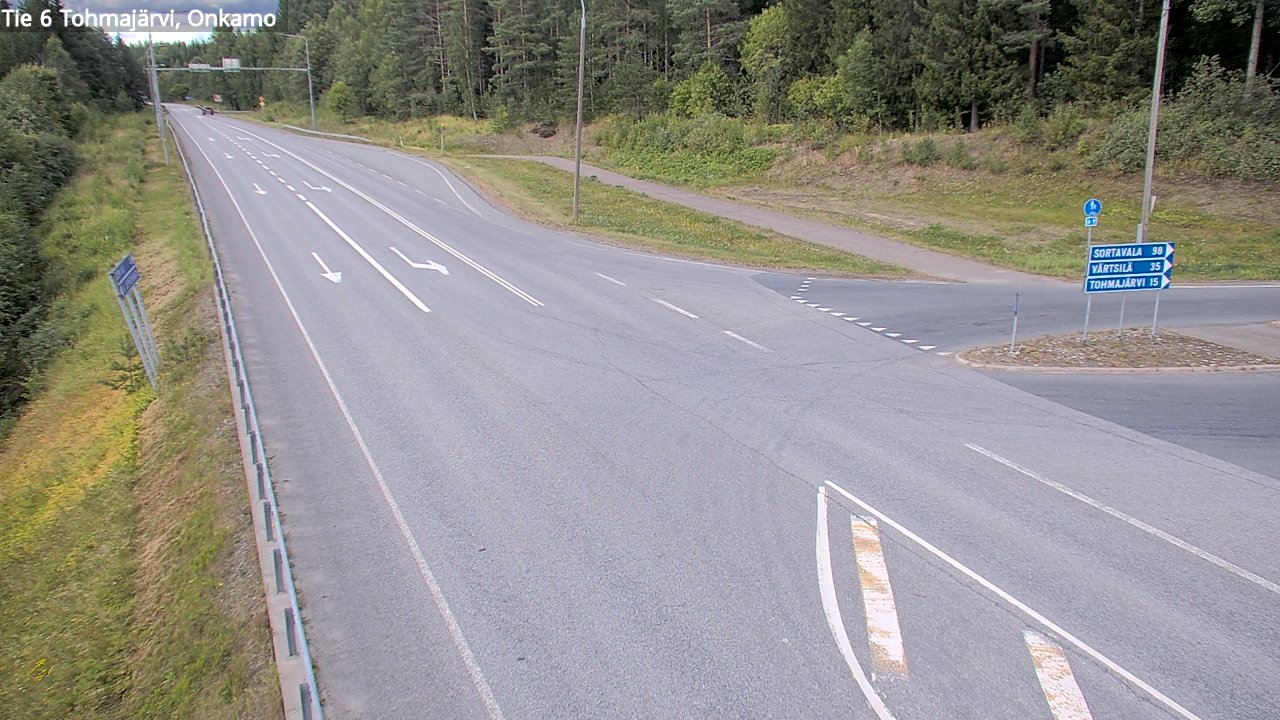 Kelikamerat Kuva Tie 6 Tohmajärvi, Onkamo, Tohmajärvi, Pohjois-Karjala