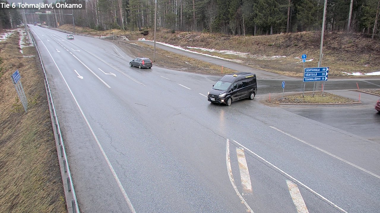 Kelikamerat Kuva Tie 6 Tohmajärvi, Onkamo, Tohmajärvi, Pohjois-Karjala