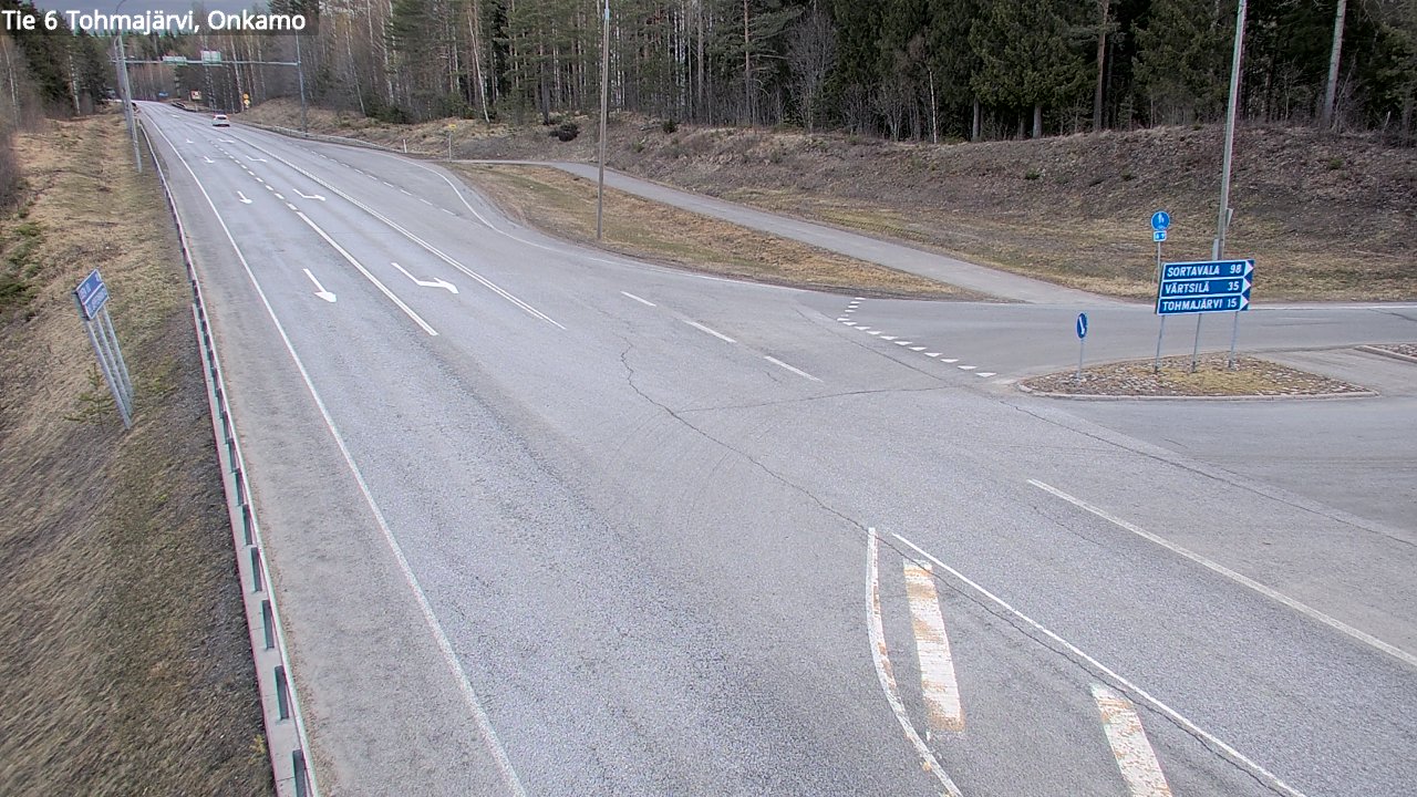 Kelikamerat Kuva Tie 6 Tohmajärvi, Onkamo, Tohmajärvi, Pohjois-Karjala