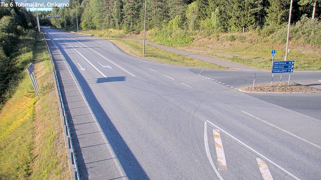 Kelikamerat Kuva Tie 6 Tohmajärvi, Onkamo, Tohmajärvi, Pohjois-Karjala