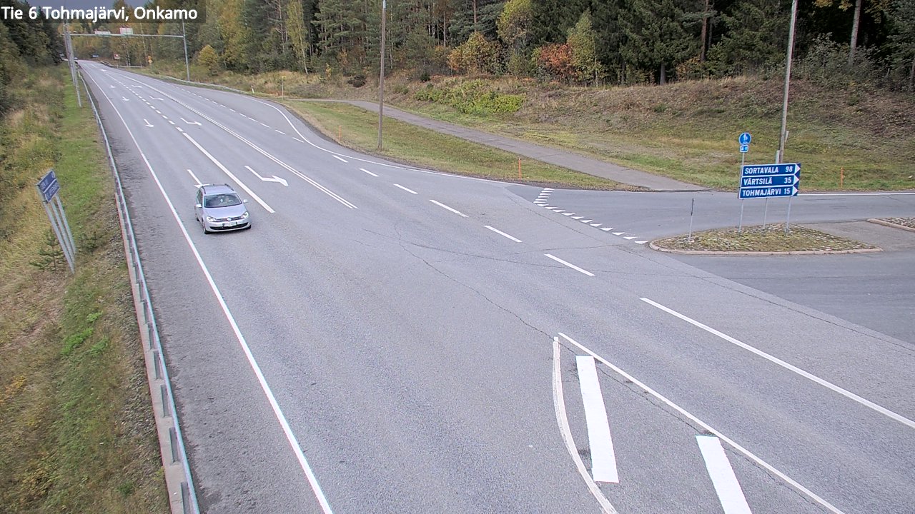 Kelikamerat Kuva Tie 6 Tohmajärvi, Onkamo, Tohmajärvi, Pohjois-Karjala