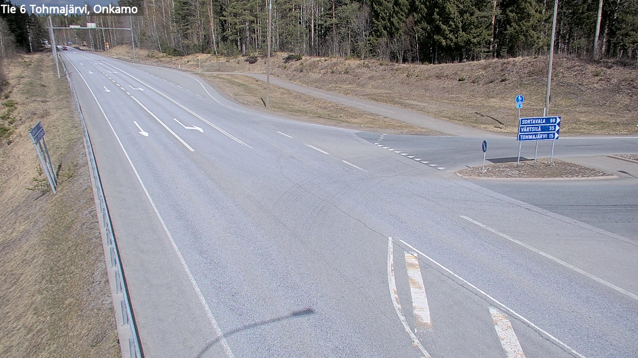 Kelikamerat Kuva Tie 6 Tohmajärvi, Onkamo, Tohmajärvi, Pohjois-Karjala