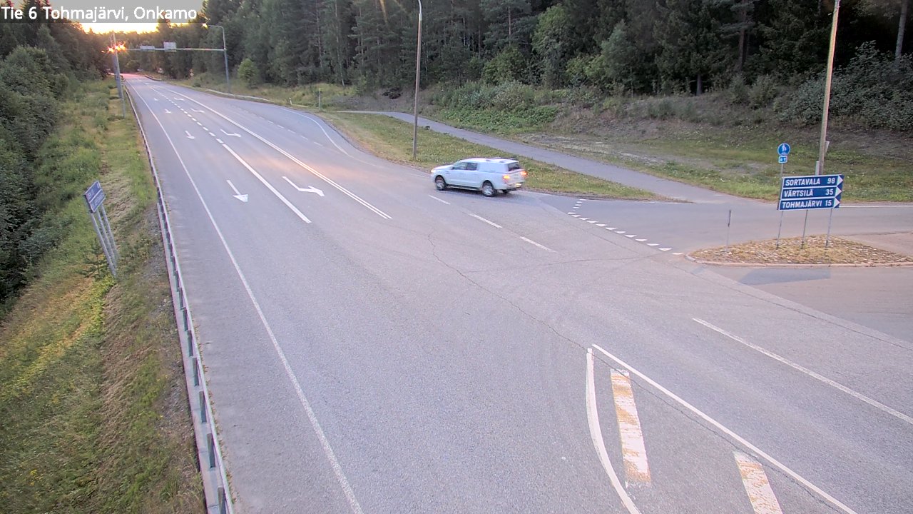 Kelikamerat Kuva Tie 6 Tohmajärvi, Onkamo, Tohmajärvi, Pohjois-Karjala