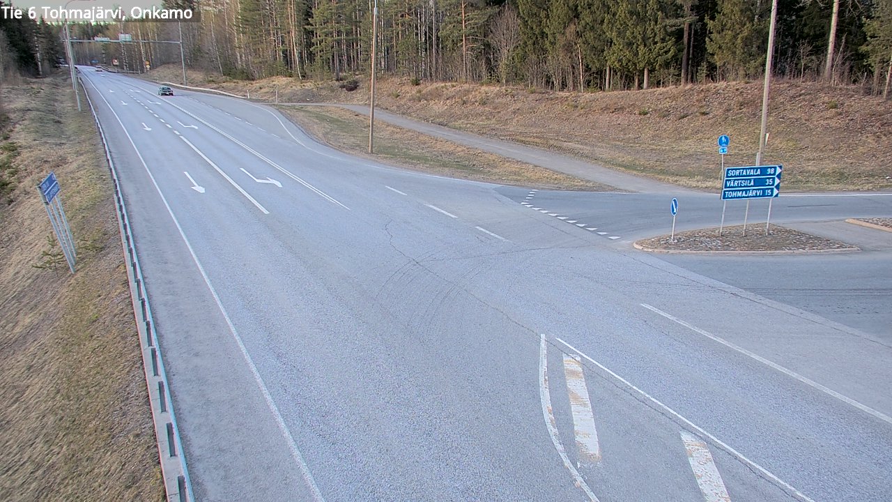 Kelikamerat Kuva Tie 6 Tohmajärvi, Onkamo, Tohmajärvi, Pohjois-Karjala