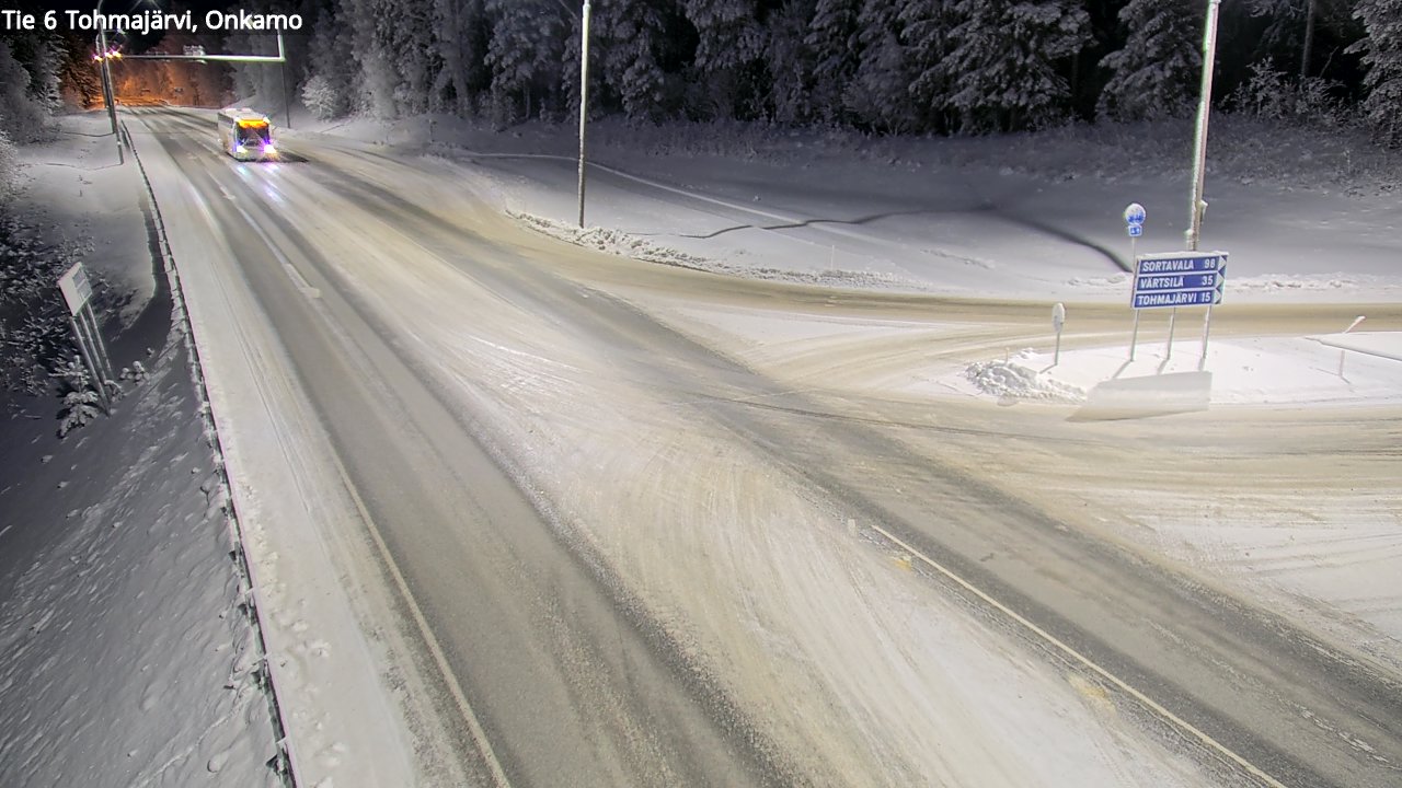 Kelikamerat Kuva Tie 6 Tohmajärvi, Onkamo, Tohmajärvi, Pohjois-Karjala