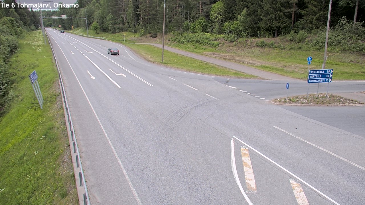 Kelikamerat Kuva Tie 6 Tohmajärvi, Onkamo, Tohmajärvi, Pohjois-Karjala