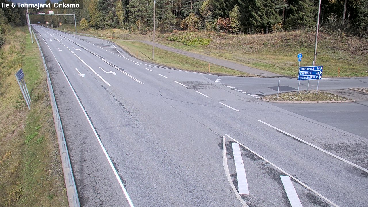 Kelikamerat Kuva Tie 6 Tohmajärvi, Onkamo, Tohmajärvi, Pohjois-Karjala